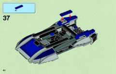 LEGO 75022 instructions page 44 – build guide
