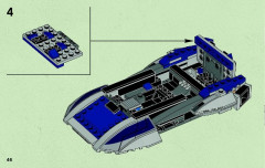 LEGO 75022 instructions page 46 – build guide