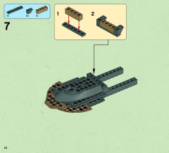 LEGO 75024 instructions page 10 – build guide
