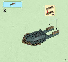 LEGO 75024 instructions page 11 – build guide