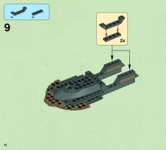 LEGO 75024 instructions page 12 – build guide