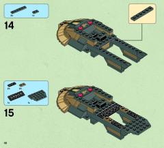 LEGO 75024 instructions page 16 – build guide