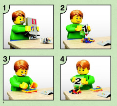LEGO 75024 instructions page 2 – build guide