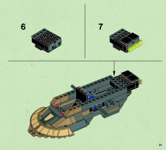 LEGO 75024 instructions page 21 – build guide