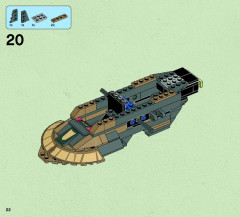 LEGO 75024 instructions page 22 – build guide