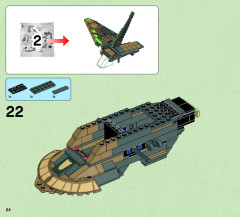 LEGO 75024 instructions page 24 – build guide