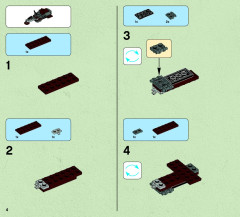 LEGO 75024 instructions page 4 – build guide
