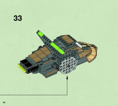 LEGO 75024 instructions page 40 – build guide