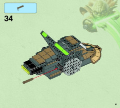 LEGO 75024 instructions page 41 – build guide