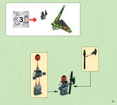 LEGO 75024 instructions page 51 – build guide