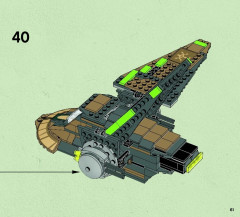 LEGO 75024 instructions page 61 – build guide