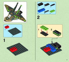 LEGO 75024 instructions page 7 – build guide