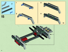 LEGO 75025 instructions page 14 – build guide