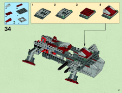 LEGO 75025 instructions page 37 – build guide