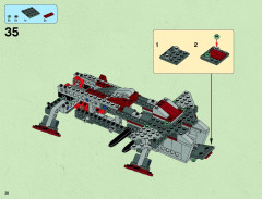 LEGO 75025 instructions page 38 – build guide