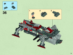LEGO 75025 instructions page 39 – build guide