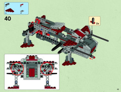 LEGO 75025 instructions page 43 – build guide