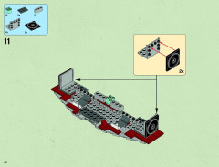 LEGO 75025 instructions page 62 – build guide