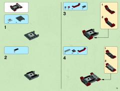 LEGO 75025 instructions page 73 – build guide
