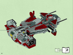 LEGO 75025 instructions page 80 – build guide