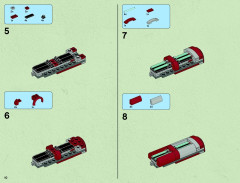 LEGO 75025 instructions page 10 – build guide