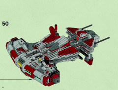 LEGO 75025 instructions page 12 – build guide