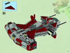 LEGO 75025 instructions page 13 – build guide