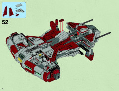 LEGO 75025 instructions page 14 – build guide