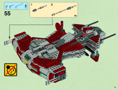 LEGO 75025 instructions page 21 – build guide