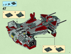 LEGO 75025 instructions page 3 – build guide