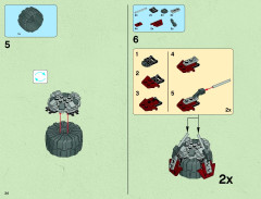 LEGO 75025 instructions page 34 – build guide