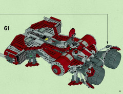 LEGO 75025 instructions page 35 – build guide