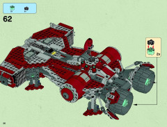 LEGO 75025 instructions page 36 – build guide
