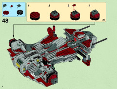LEGO 75025 instructions page 4 – build guide
