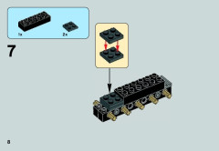 LEGO 75028 instructions page 8 – build guide