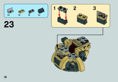 LEGO 75029 instructions page 18 – build guide