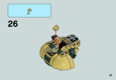 LEGO 75029 instructions page 21 – build guide