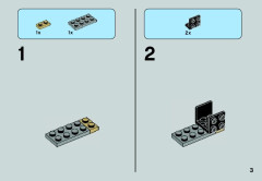 LEGO 75029 instructions page 3 – build guide