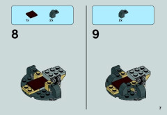 LEGO 75029 instructions page 7 – build guide