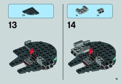 LEGO 75030 instructions page 11 – build guide