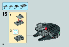 LEGO 75030 instructions page 12 – build guide