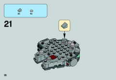 LEGO 75030 instructions page 18 – build guide