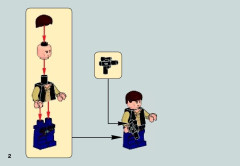 LEGO 75030 instructions page 2 – build guide