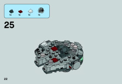 LEGO 75030 instructions page 22 – build guide