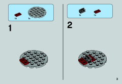 LEGO 75030 instructions page 3 – build guide
