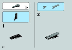 LEGO 75031 instructions page 20 – build guide