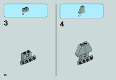 LEGO 75033 instructions page 10 – build guide