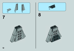 LEGO 75033 instructions page 12 – build guide
