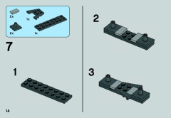 LEGO 75033 instructions page 14 – build guide