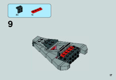 LEGO 75033 instructions page 17 – build guide